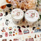 NEW! Idiot_sandwich X 63penhouse - Purrfect Break | Kiss-cut | 4cm PET Tape | Release Paper | 5M
