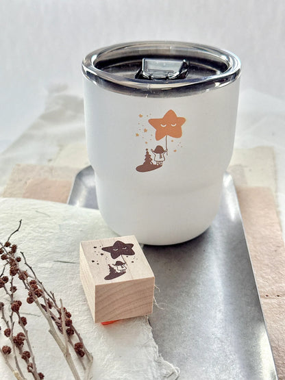 NEW! Nove Production - Little Ordinary People | 8oz Stainless Steel Cups with Lid | Journaling Accessories | Desk Decor