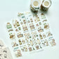 NEW! Miao Fu Studio - Vintage Sewing Bear | Kiss-cut | 4.5cm Tape | Release Paper | 5M