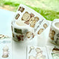 NEW! Miao Fu Studio - Vintage Sewing Bear | Kiss-cut | 4.5cm Tape | Release Paper | 5M