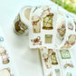 NEW! Miao Fu Studio - Vintage Sewing Bear | Kiss-cut | 4.5cm Tape | Release Paper | 5M