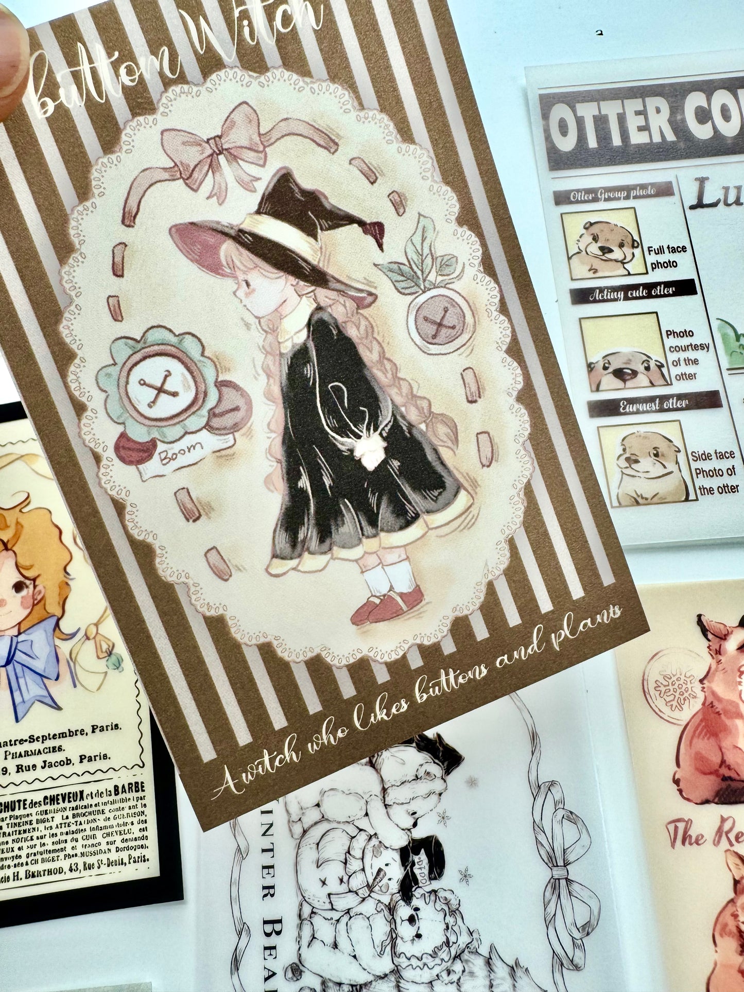 NEW! Miao Fu Studio - 10 Sheets Volume Paper | Ephemera Paper