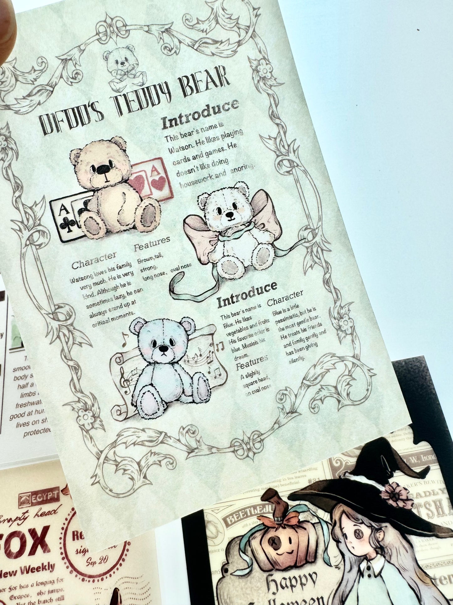 NEW! Miao Fu Studio - 10 Sheets Volume Paper | Ephemera Paper