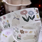 NEW! Yier Studio - Rabbit Flower Story | Kiss-cut | 3.5cm Tape |  Release Paper | 5M