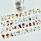 NEW! XBJia Studio - Summer Treats | Kiss-cut | 4cm PET Tape | Release Paper | 6M