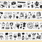NEW! Yier Studio - Cat Café Daily Life | Kiss-cut | 4.5cm Tape |  Release Paper | 5M