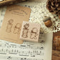 RESTOCK SOON!  Miao Fu Studio - Vintage Sewing Bear | 12pcs Stamp Set (ETA 07/07)