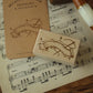 RESTOCK SOON!  Miao Fu Studio - Vintage Sewing Bear | 12pcs Stamp Set (ETA 07/07)