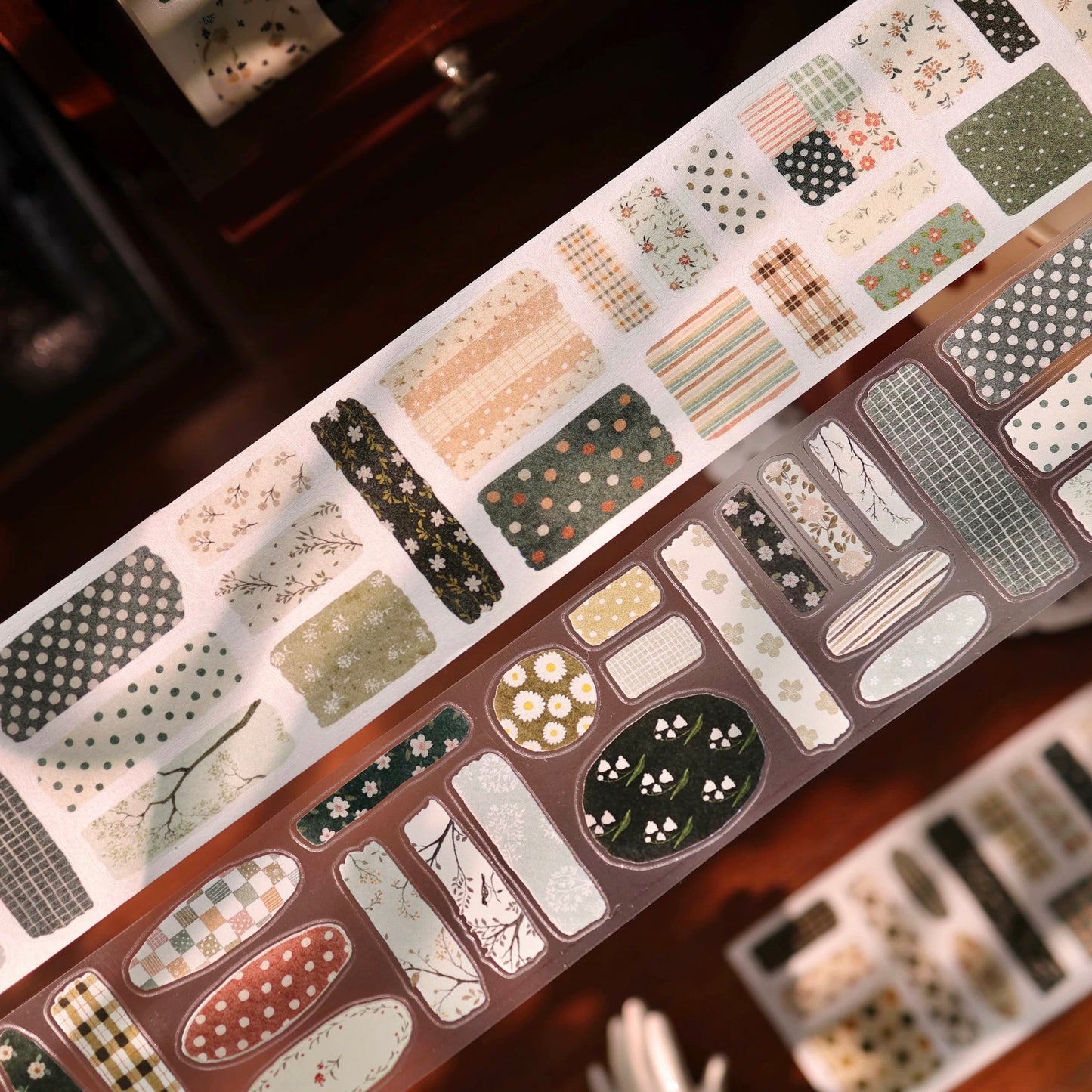 NEW! Yier Studio - Patchwork | Kiss-cut | 5cm Tape | Release Paper | 5M