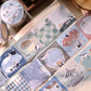 NEW! Yier Studio - Daily Life with Cat | Die-cut | 5cm Sticker Roll | Paper Tape | Release Paper | 5M