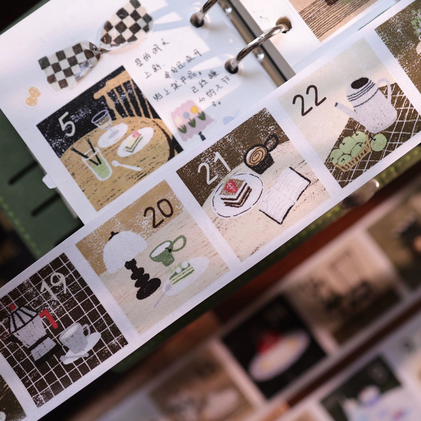 NEW! Yier Studio - Leisure Time | Kiss-cut | 4cm Tape | Release Paper | 6M
