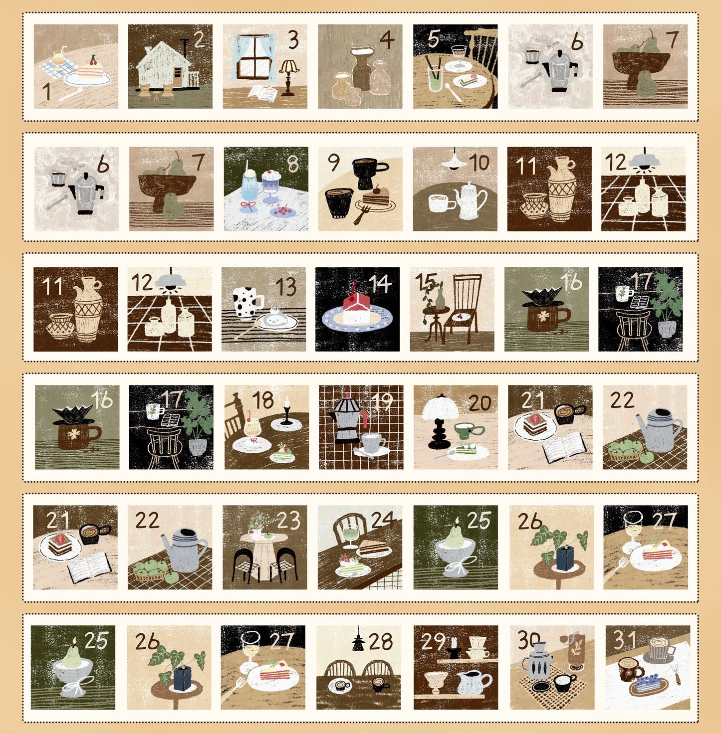 NEW! Yier Studio - Leisure Time | Kiss-cut | 4cm Tape | Release Paper | 6M