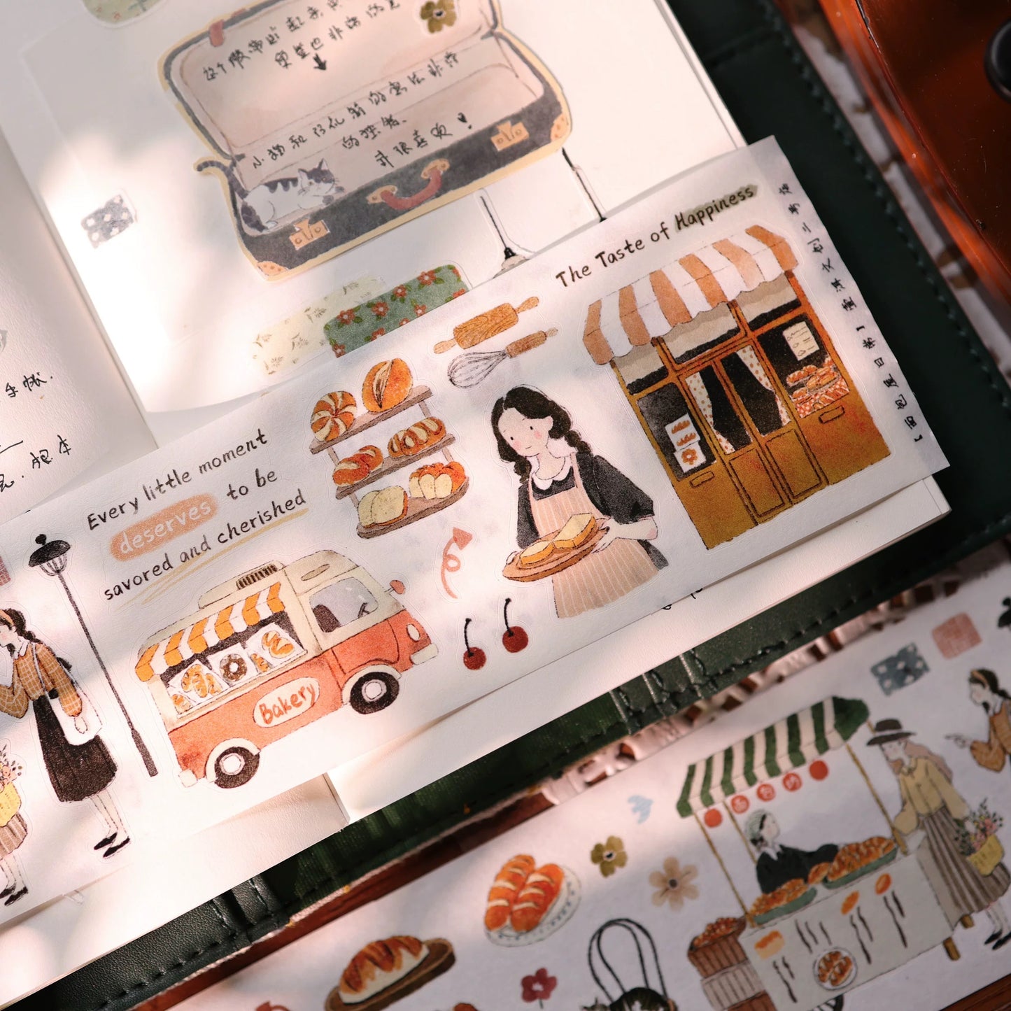 NEW! Yier Studio - Bakery Days | Kiss-cut | 5.5cm Tape | Release Paper | 5M