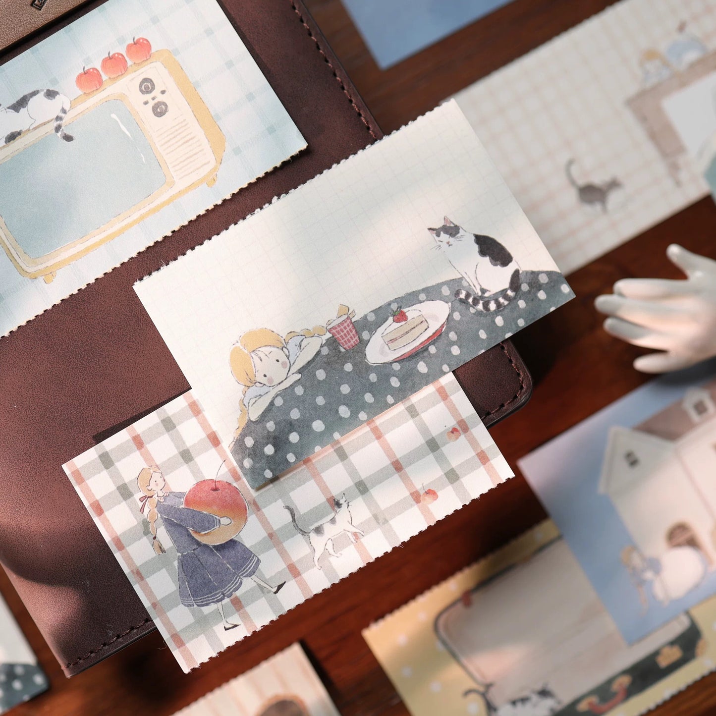 NEW! Yier Studio - Cats | 20pcs Memo Pad | Ephemera Paper