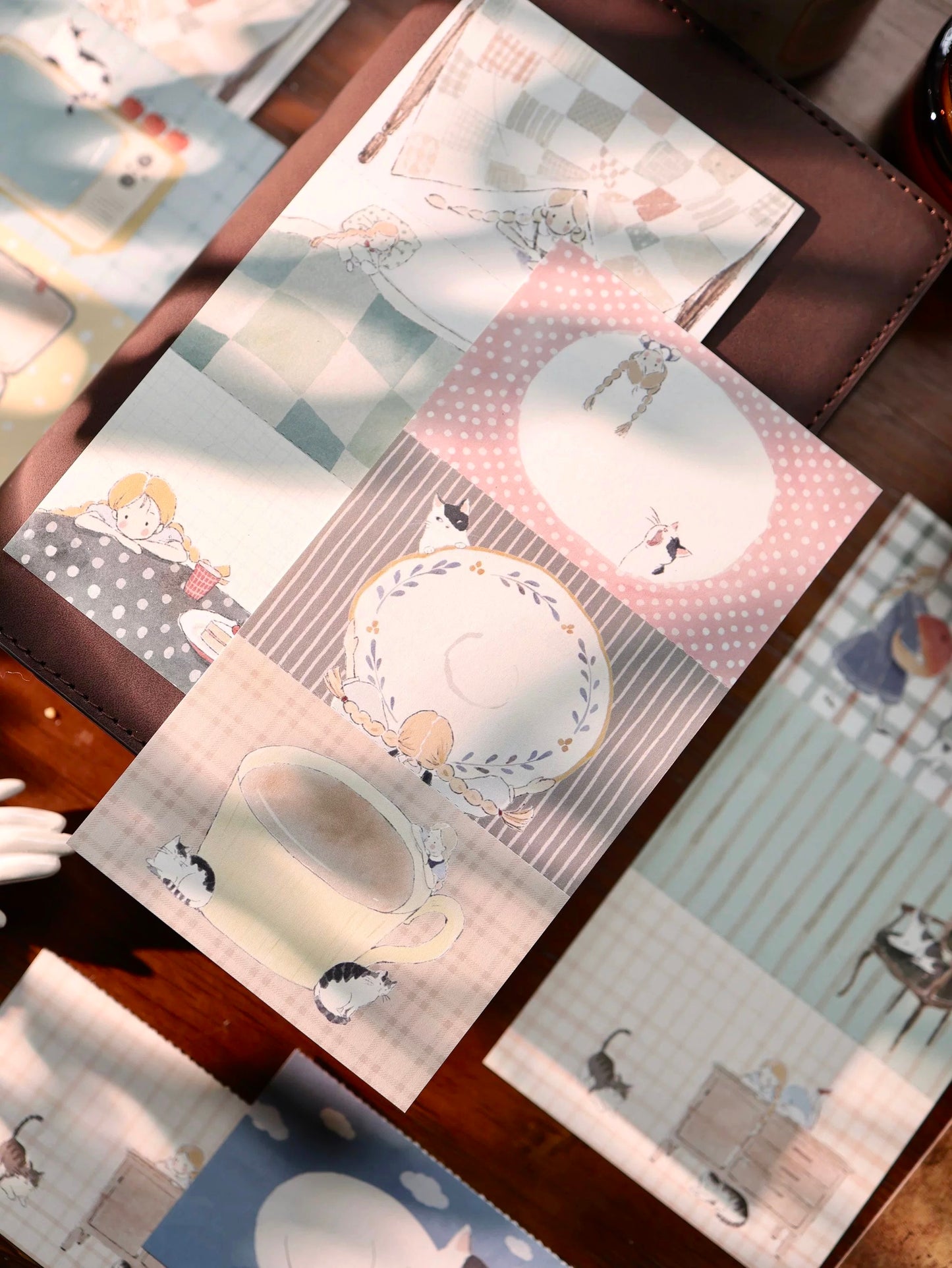 NEW! Yier Studio - Cats | 20pcs Memo Pad | Ephemera Paper