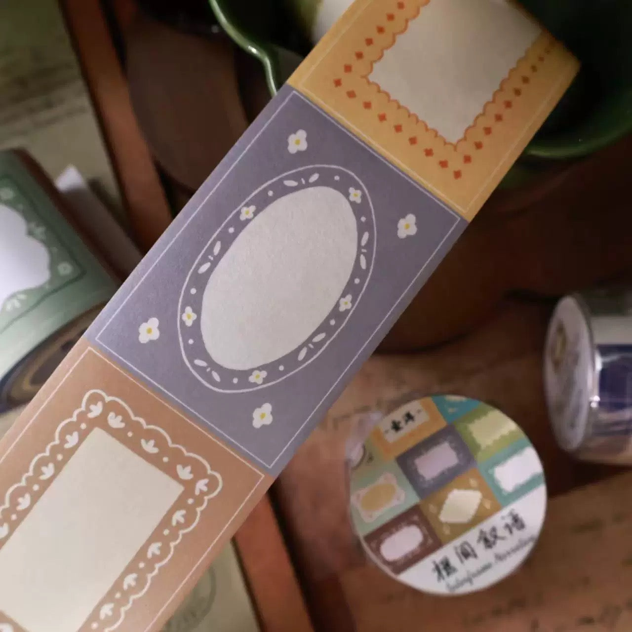 NEW! Yier Studio - Interframe Narrative  | Kiss-cut | 4.5cm Tape |  Release Paper | 5M