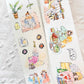 NEW! Lynn Illustration - Home Diary | Kiss-cut | 5cm Tape | Release Paper | 5M