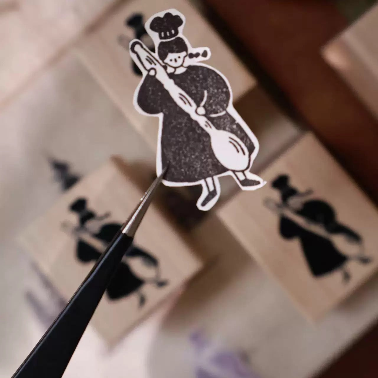 NEW! Yier Studio  - Tiny Bakers | Rubber Stamps
