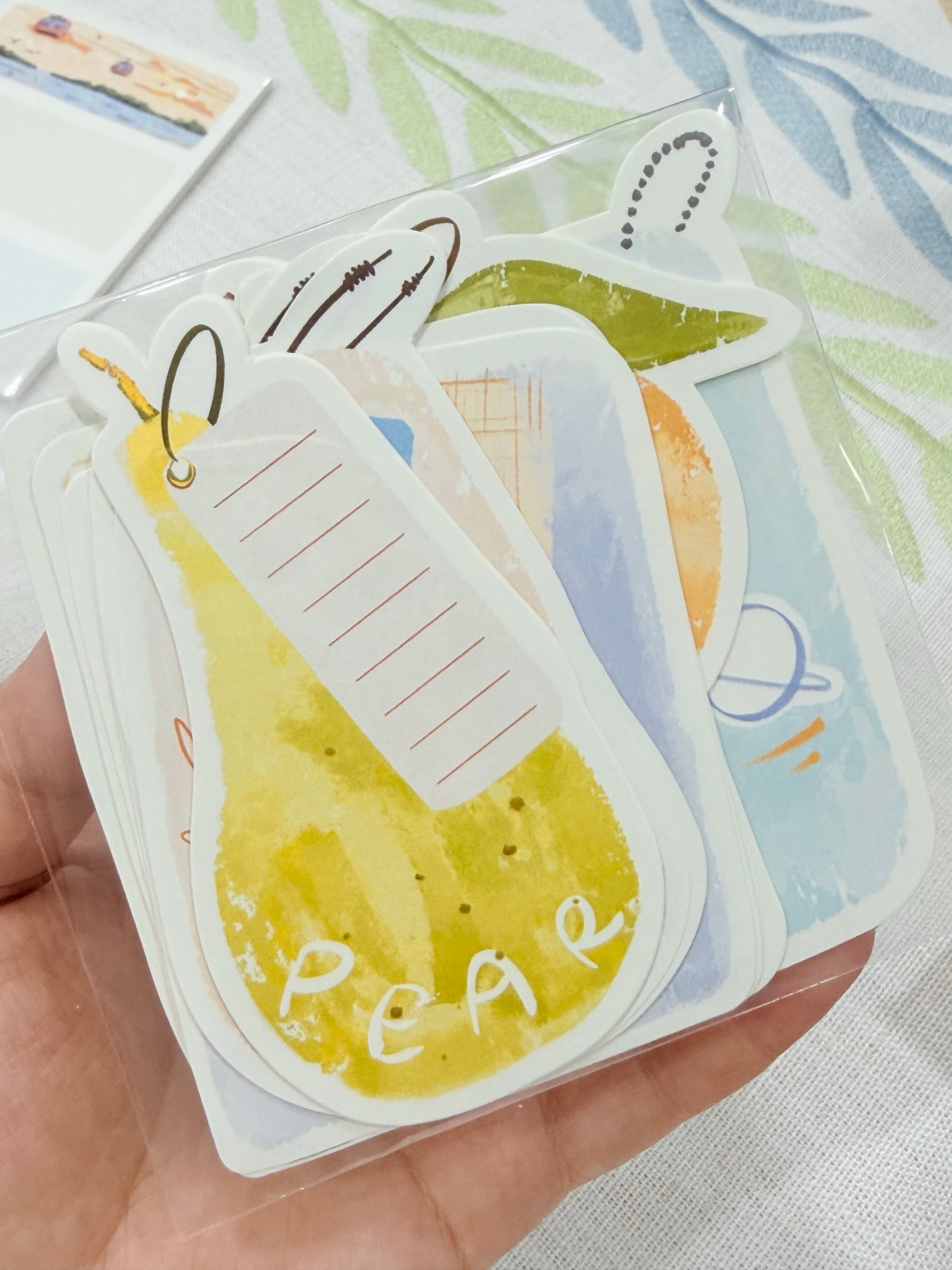 NEW! Lynn Illustration - Tags | 25pcs Memo Pad | Ephemera Paper