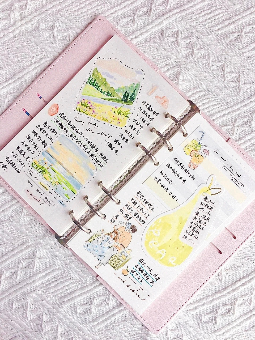 NEW! Lynn Illustration - Tags | 25pcs Memo Pad | Ephemera Paper