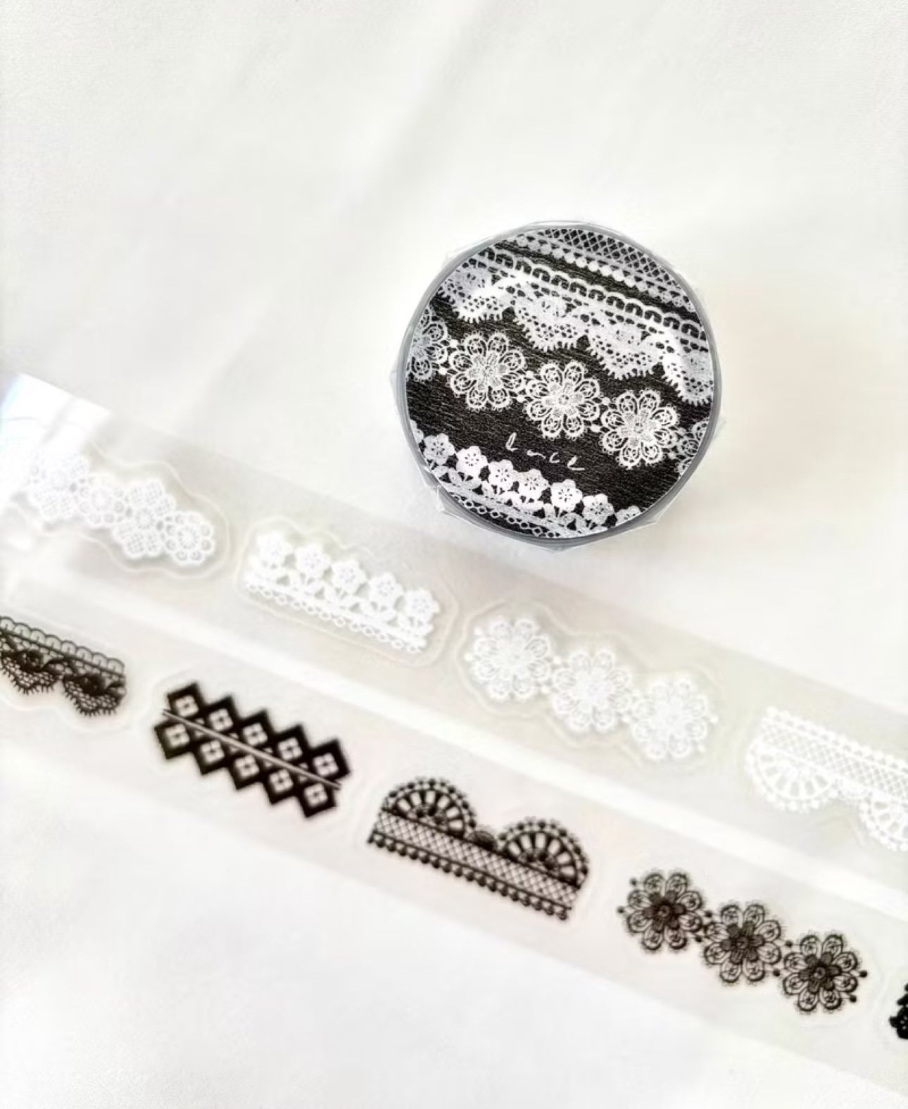 NEW! Pion - Lace | Kiss-cut | 2.5cm PET Tape | Release Paper | 5M