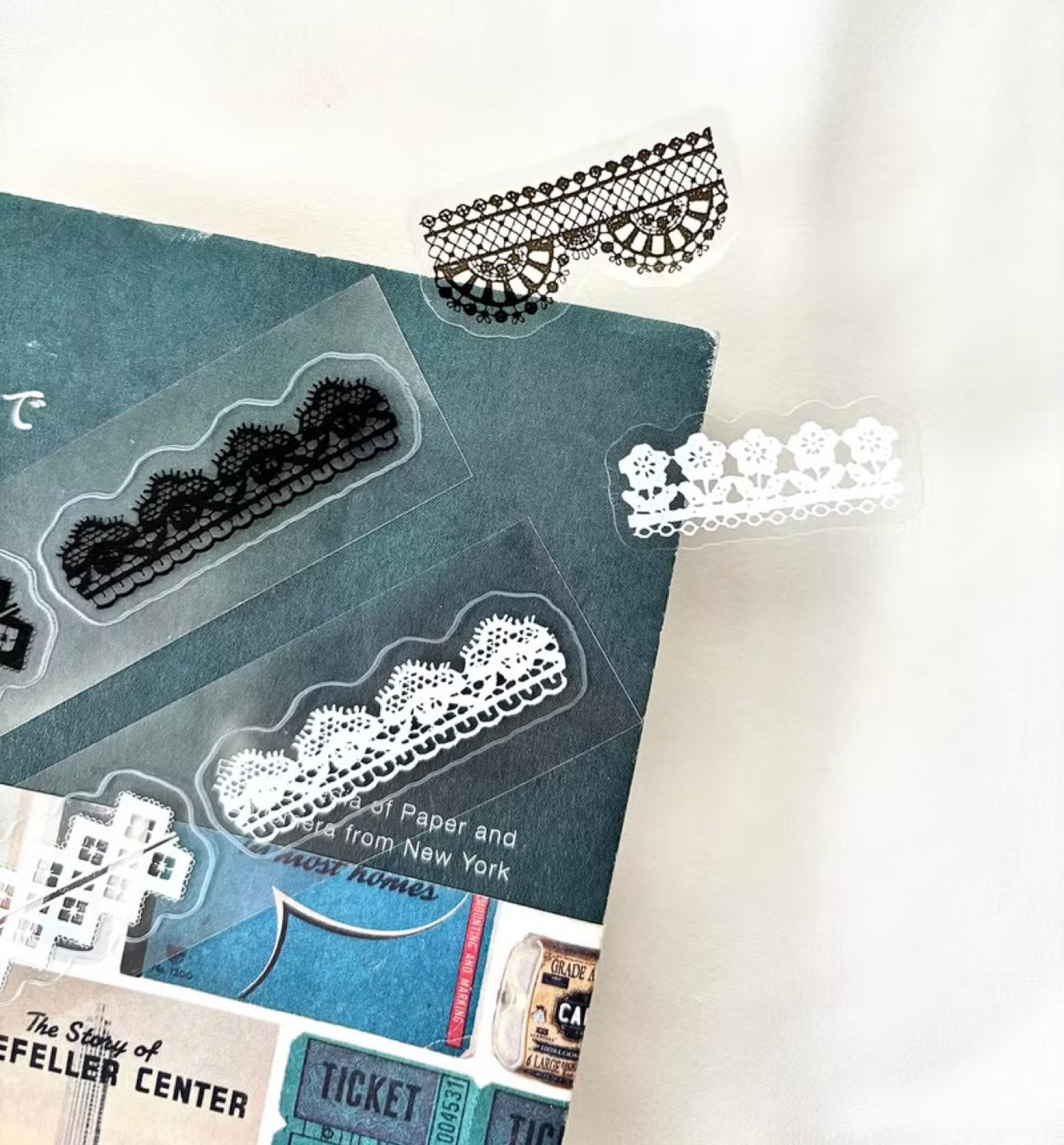 NEW! Pion - Lace | Kiss-cut | 2.5cm PET Tape | Release Paper | 5M