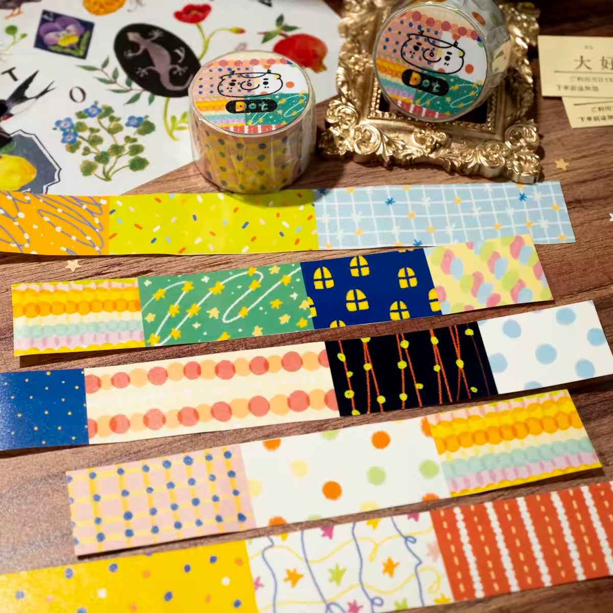 NEW! Bulan's  Studio - Dot | 3cm Washi Tape | Release Paper | 5M