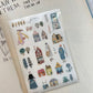 NEW! Pion | Kiss-cut | Walk/ Fabric Sticker|  2 Sheets Sticker