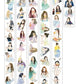 NEW! DingDing - No.57 Foodie Girls | Kiss-cut | 5.5cm Tape | Release Paper | 10M