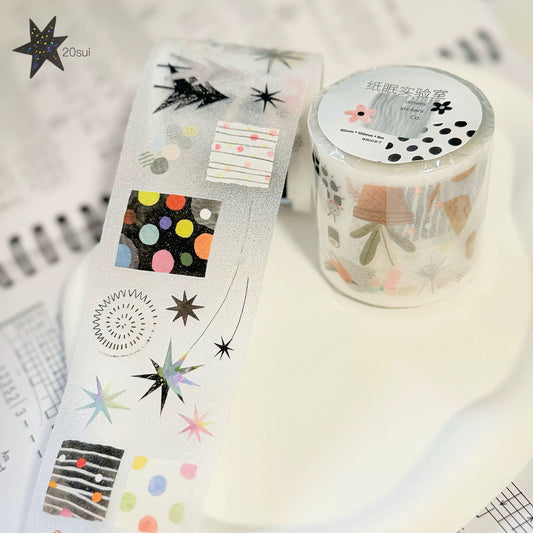 COMING SOON! - Zhimian Studio | Kiss-cut |  glitter PET Tape | Release Paper |