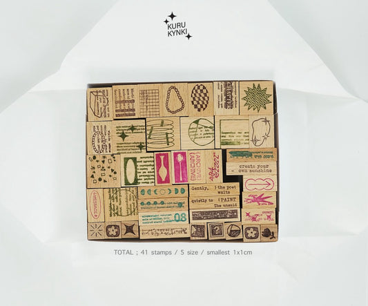 COMING SOON! Kurukynki -  | Rubber Stamp Set