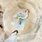 NEW! DingDing - No.58 With Flowers | Kiss-cut | 5cm Tape | Release Paper | 10M