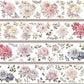 Xiyue Studio - Full Garden of Blossoms | 6.5cm Matte PET Tape |  Release Paper | 5M