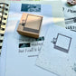 Look Stamp - Take a picture | Rubber Stamp