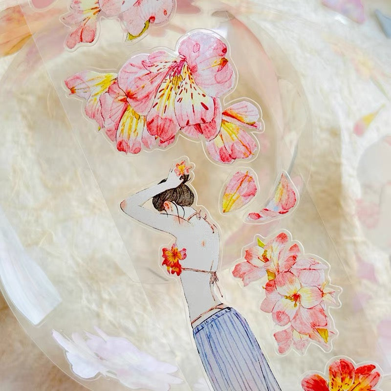 NEW! DingDing - A54 Pink | Kiss-cut | 5cm PET Tape | Release Paper | 5M