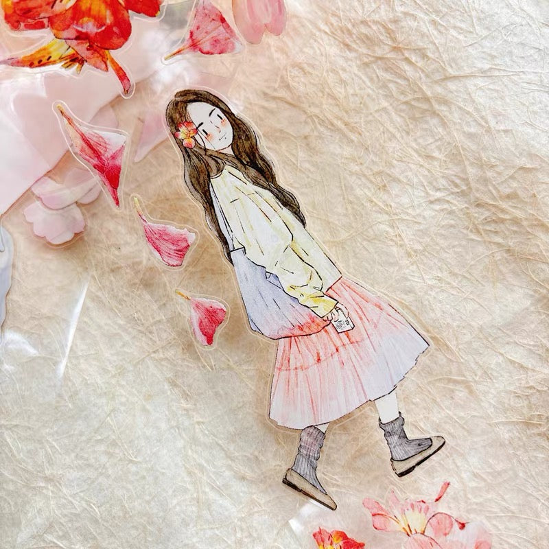 NEW! DingDing - A54 Pink | Kiss-cut | 5cm PET Tape | Release Paper | 5M