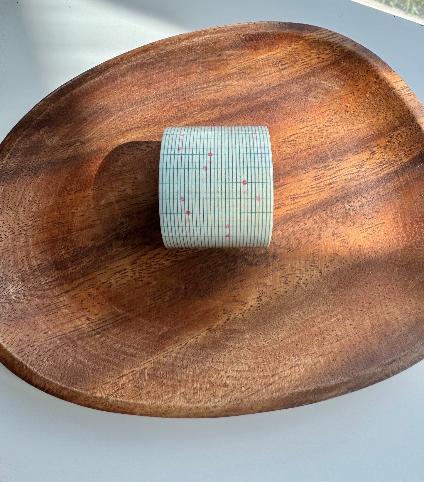 NEW! Life Tape - Grid | 3cm Dowling Paper Tape | NO Release Paper | 5M