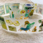 NEW! DingDing - A56 Green | Kiss-cut | 6cm PET Tape | Release Paper | 5M