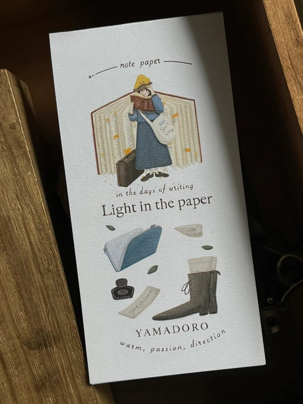 Yamadoro - Light In The Paper | 40pcs Paper Set | Ephemera Paper