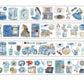 NEW! DingDing - A57 Blue | Kiss-cut | 6cm PET Tape | Release Paper | 5M