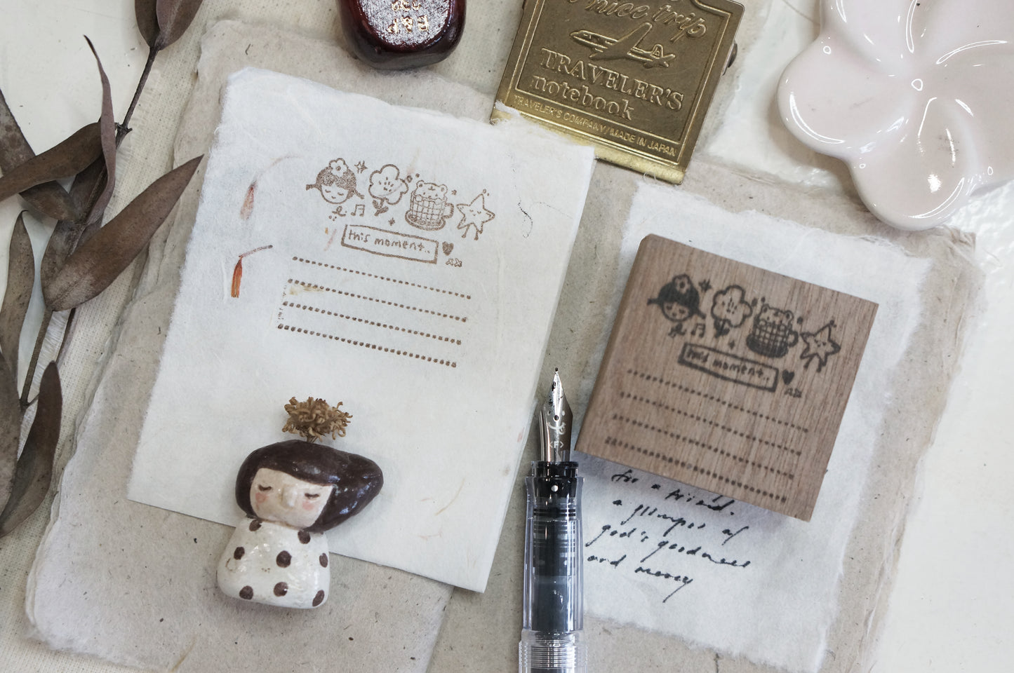NEW! Black Milk Project - This Moment | Rubber Stamp