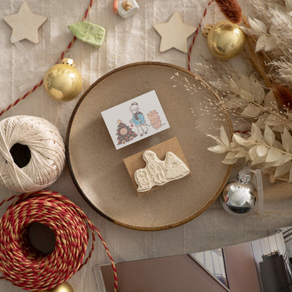 Sho Little Happiness - 2024 Christmas Collection | Rubber Stamps