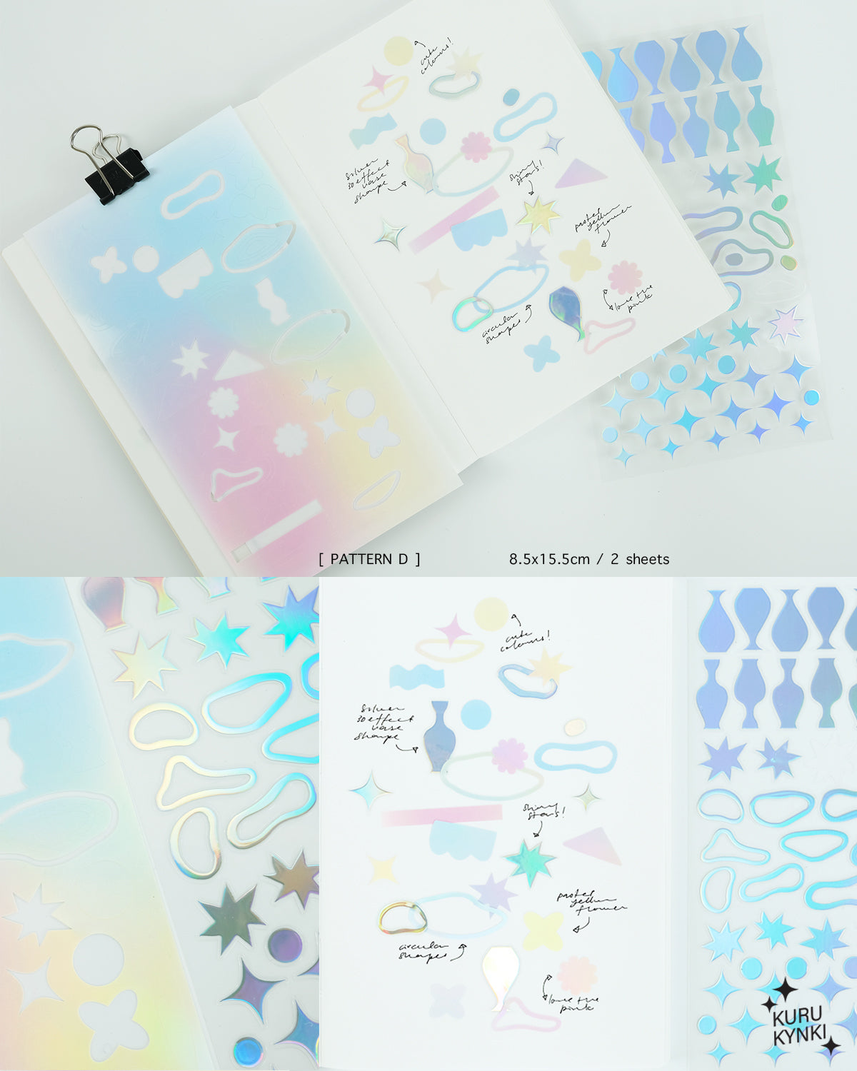 NEW! Kurukynki - Mod Shape | Kiss-cut | Sticker