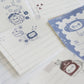 NEW! Black Milk Project - Neko Mail | 30 Pages | Perforated Memo Pad | Ephemera Paper