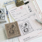 Black Milk Project - Neko Mail Large | 4.5cm Rubber Stamps