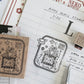 Black Milk Project - Neko Mail Large | 4.5cm Rubber Stamps