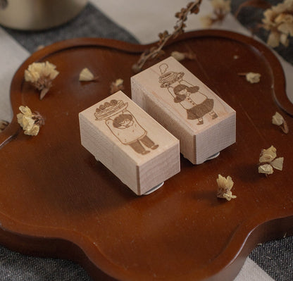 NEW! Sho Little Happiness - Rubber Stamps