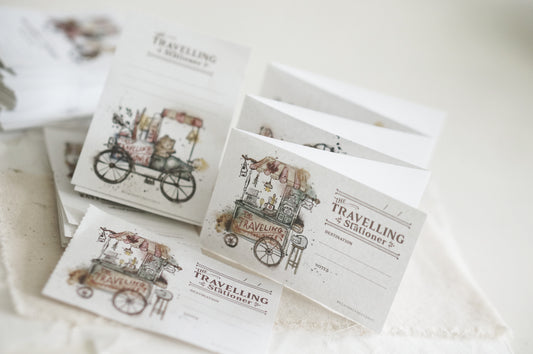 NEW! Black Milk Project - Traveling Stationer | 6 Pages | Perforated Memo Pad | Ephemera Paper