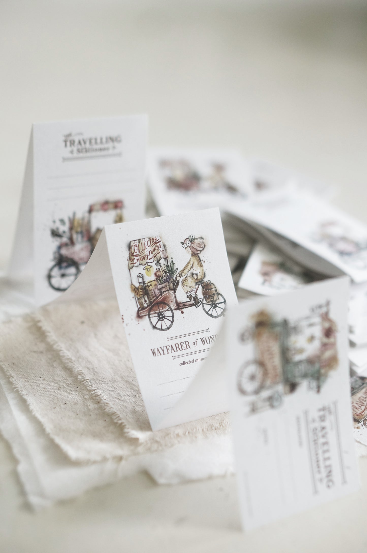 NEW! Black Milk Project - Traveling Stationer | 6 Pages | Perforated Memo Pad | Ephemera Paper