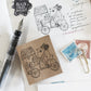 NEW! Black Milk Project - Traveling Stationer | Rubber Stamp